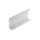 Aluminijasti profil VELLO sistem brez ročajev z LED funkcijo, C, bela, dolžina 3 m