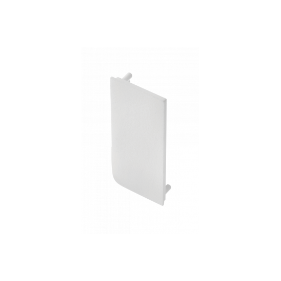 Kapica za L profil  puna, VELLO  sistem bez ručica s LED funkcijom, bijela  lijeva  (10 kom./pakiranje )