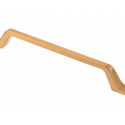 Ročaj FLAVIO c=128 mm, zlata bronca