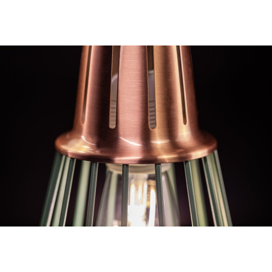 Plafonska svjetiljka  KALIOPE,8044,AC220-240V,50/60Hz,1*E27, max.40W, IP20, śr.18cm,pojedin.  zelena
