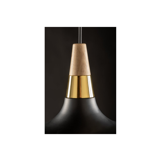 Plafonska svjetiljka  SKANDI 2,7382,AC220-240V,50/60Hz,1*E27, IP20,promjera  35 CM,pojedin.,crna