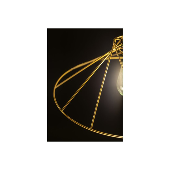 Plafonska svjetiljka  TILIA 2,7863,AC220-240V,50/60Hz,1*E27, IP20,promjera  35 CM,pojedin.  zlatna