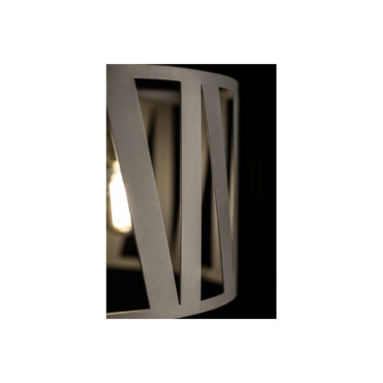 Plafonska svjetiljka  MELODY, AC220-240V,50/60Hz,3*E27, max.40W, IP20, śr.40 cm,trostruka  crna