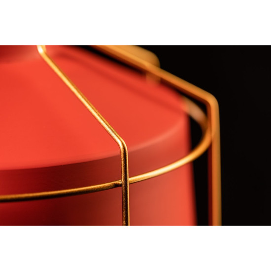 Plafonska svjetiljka  GOA, 3536,AC220-240V,50/60Hz,1*E27, IP20,promjera  32 CM,pojedin.  crvena