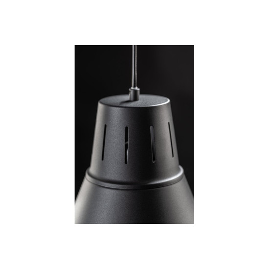 Plafonska svjetiljka  GIANNI L,8136,AC220-240V,50/60Hz,1*E27, max.40W, IP20, promjera  32cm,pojedin.  crna