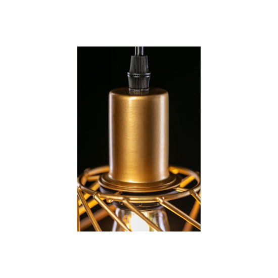 Plafonska svjetiljka  TILIA 2,7863,AC220-240V,50/60Hz,1*E27, IP20,promjera  35 CM,pojedin.  zlatna